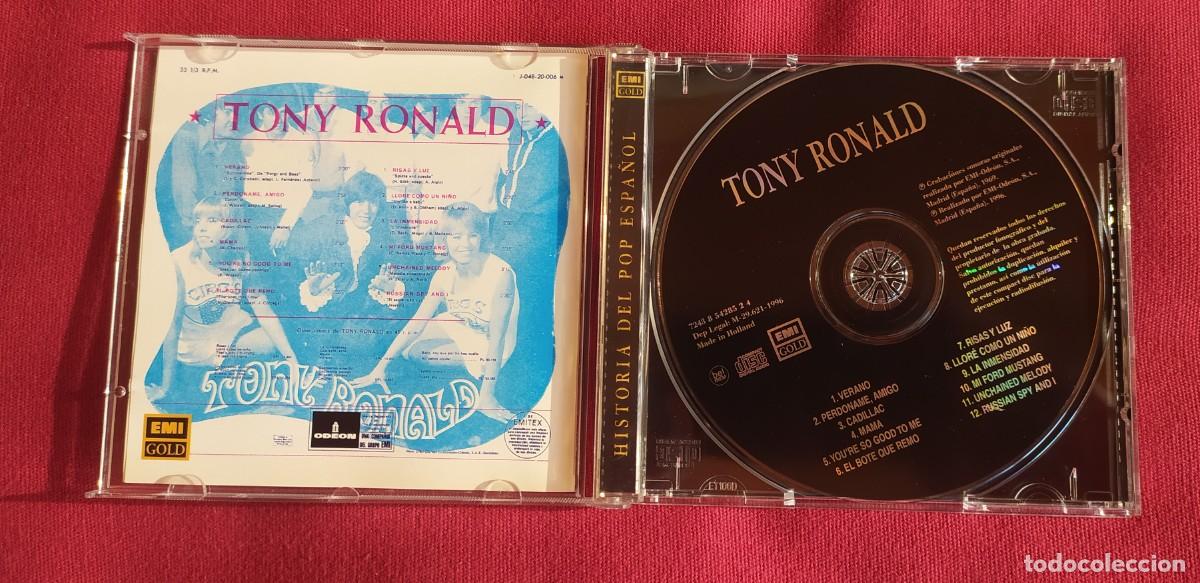 CDs de m&uacute;sica: CD Tony Ronald. Historia del pop espa&ntilde;ol - Foto 3