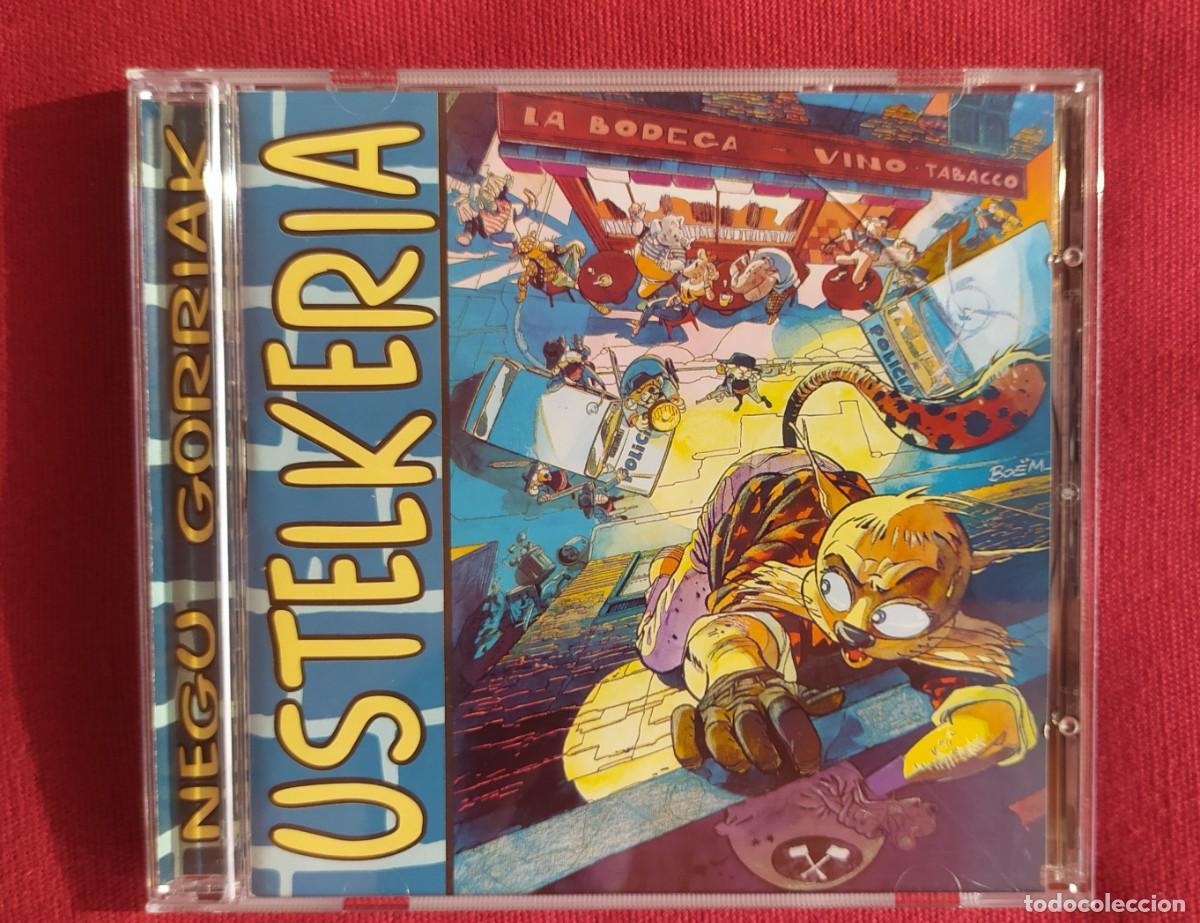 CDs de m&uacute;sica: CD Negu Gorriak- Ustelkeria