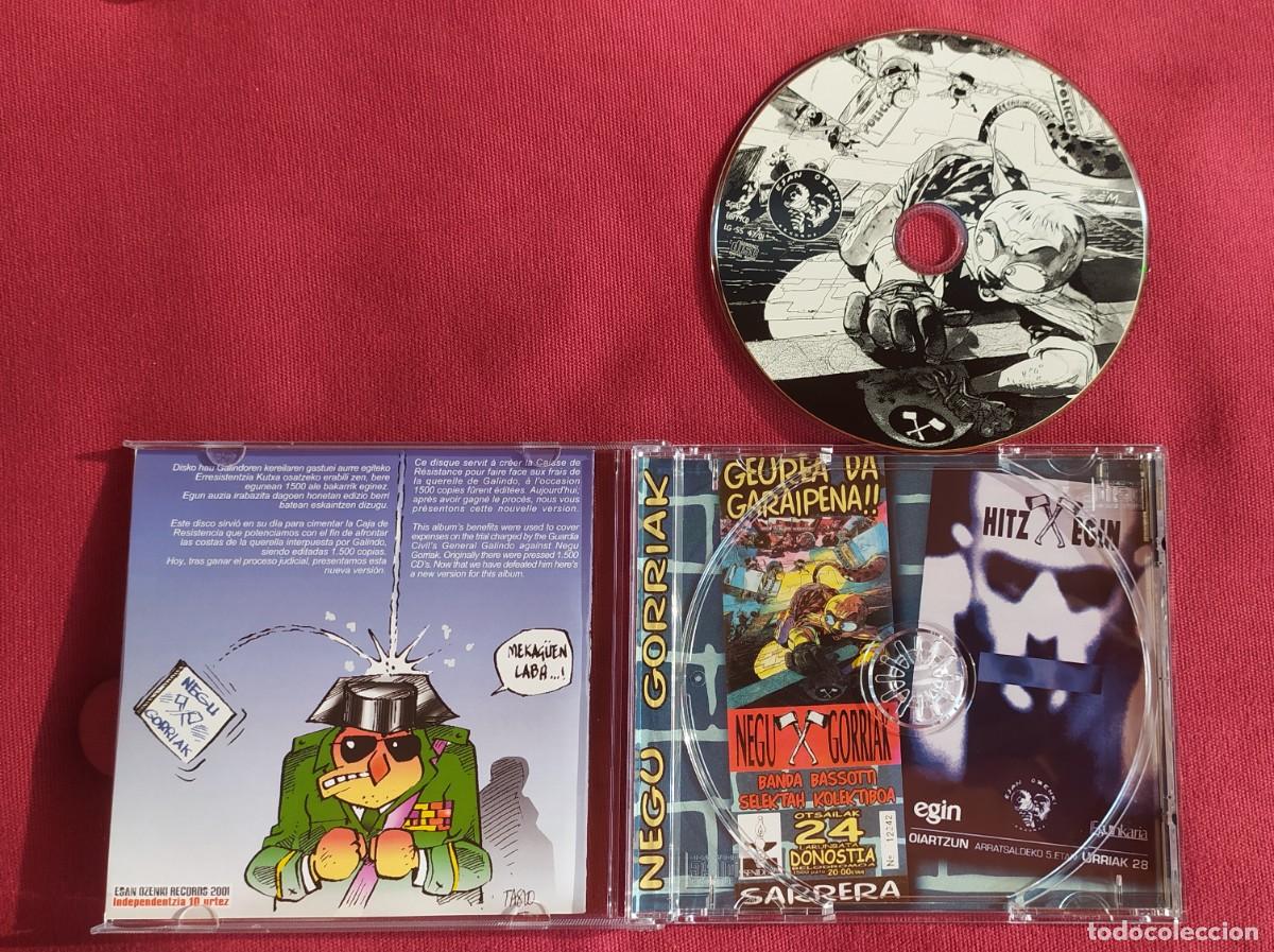 CDs de m&uacute;sica: CD Negu Gorriak- Ustelkeria - Foto 3