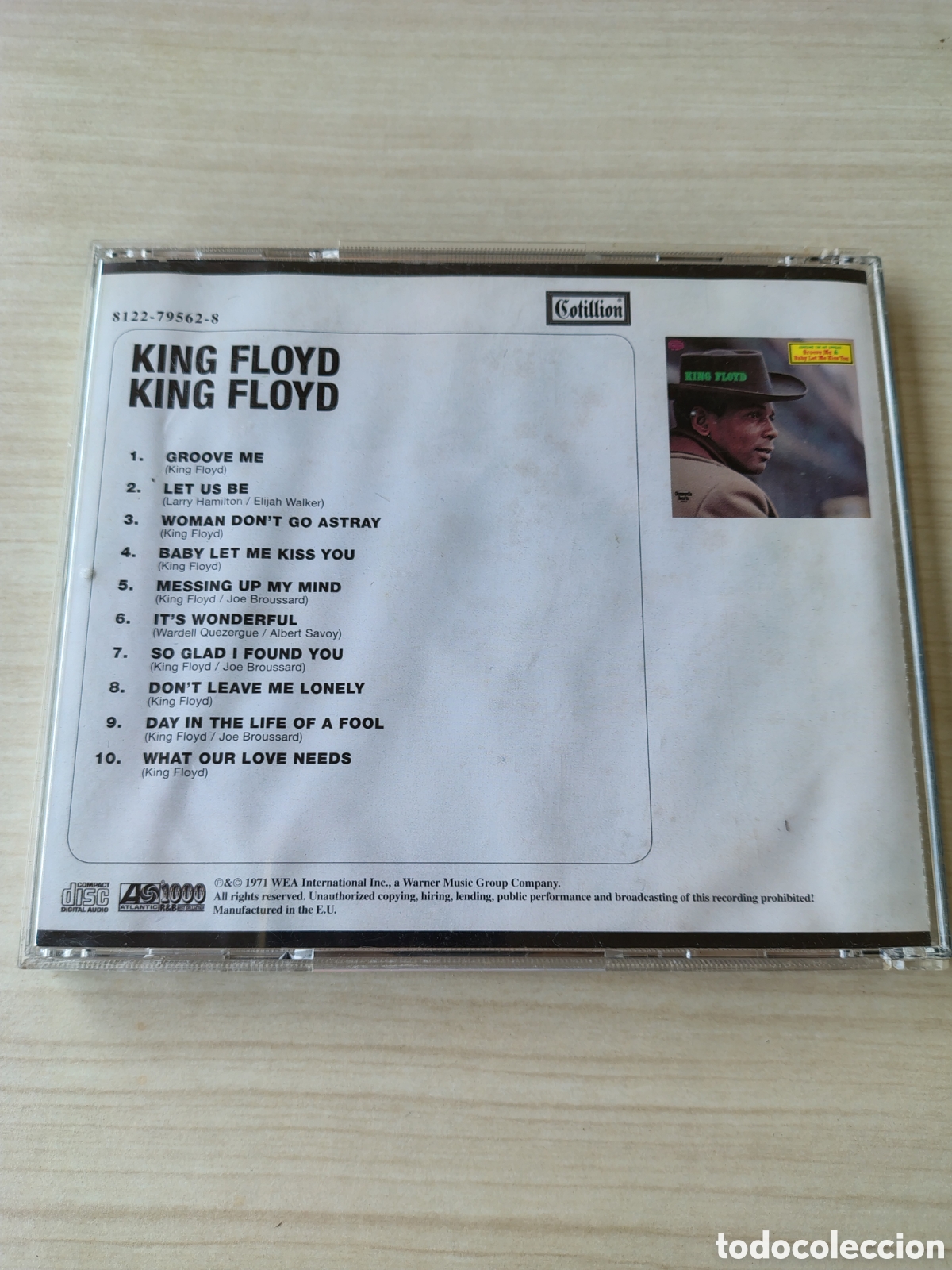 CDs de m&uacute;sica: KING FLOYD King Floyd ( 1971 ATLANTIC COTILLION EU ) - Foto 3