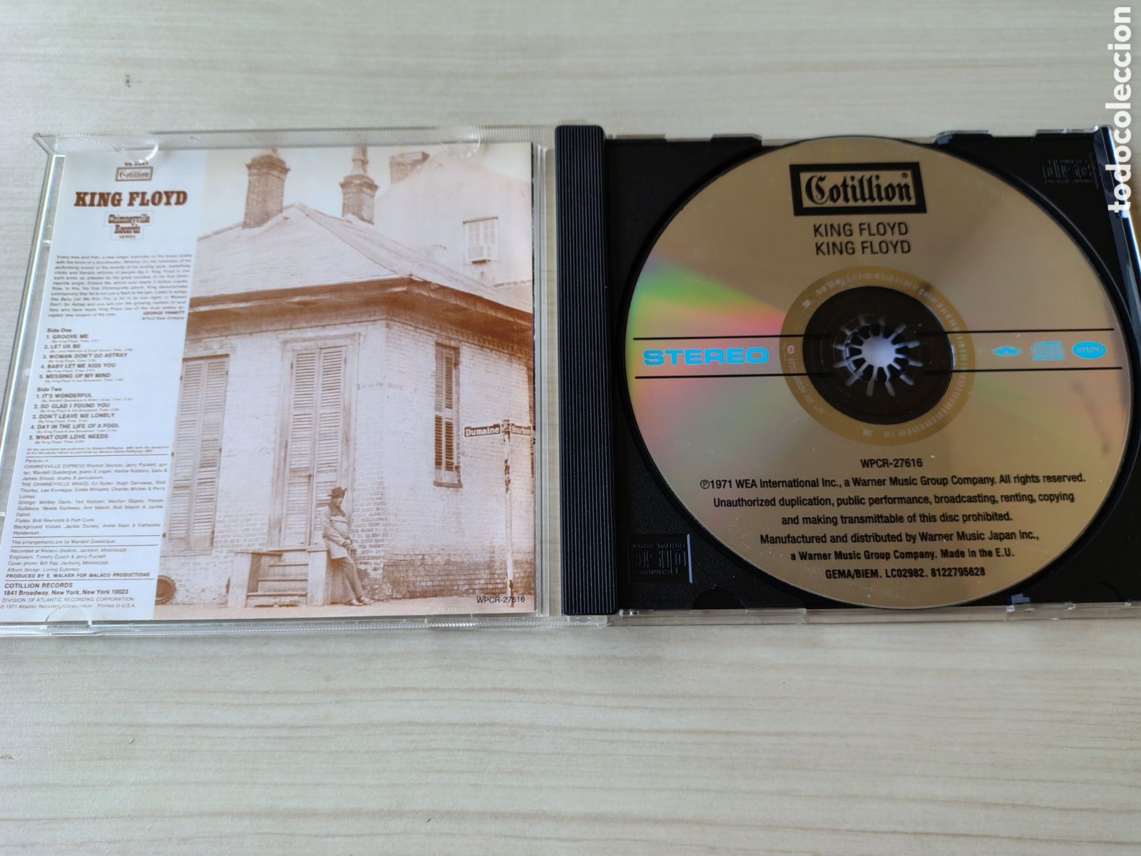 CDs de m&uacute;sica: KING FLOYD King Floyd ( 1971 ATLANTIC COTILLION EU ) - Foto 4