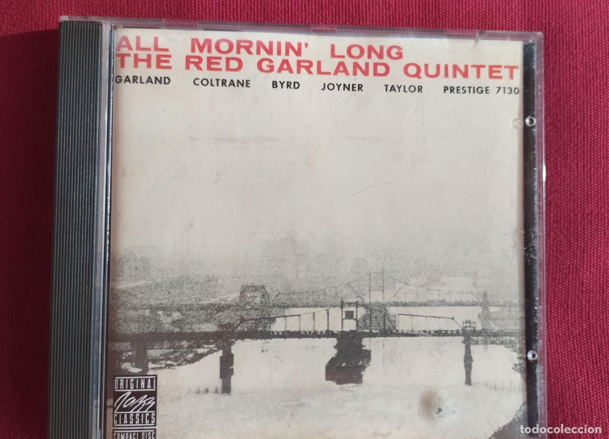 CDs de m&uacute;sica: CD All morning long- the red Garland quintet. Garland, Coltrane, Byrd, Joyner, Taylor