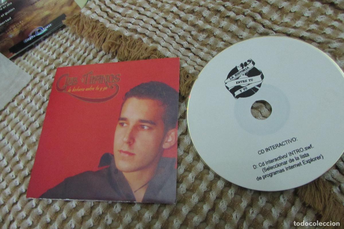 CDs de m&uacute;sica: CLUB DE TIRANOS LA HISTORIA ENTRE TU Y YO 8 TEMAS