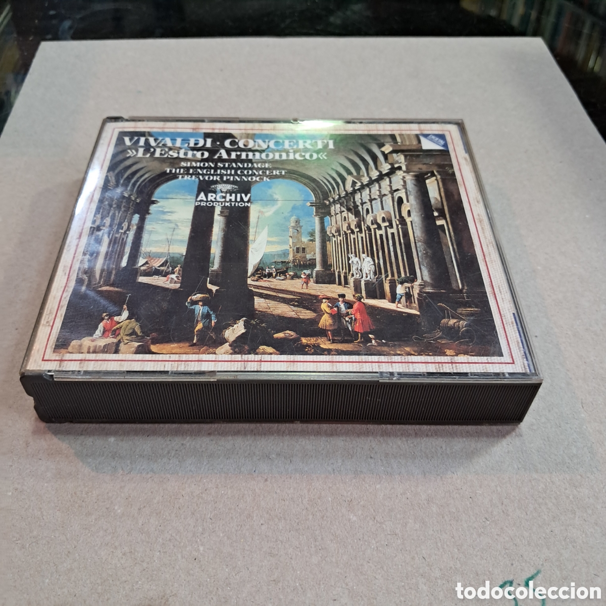 CDs de m&uacute;sica: Vivaldi, concerti, L'estro arm&oacute;nico, 2 compact disc, CD