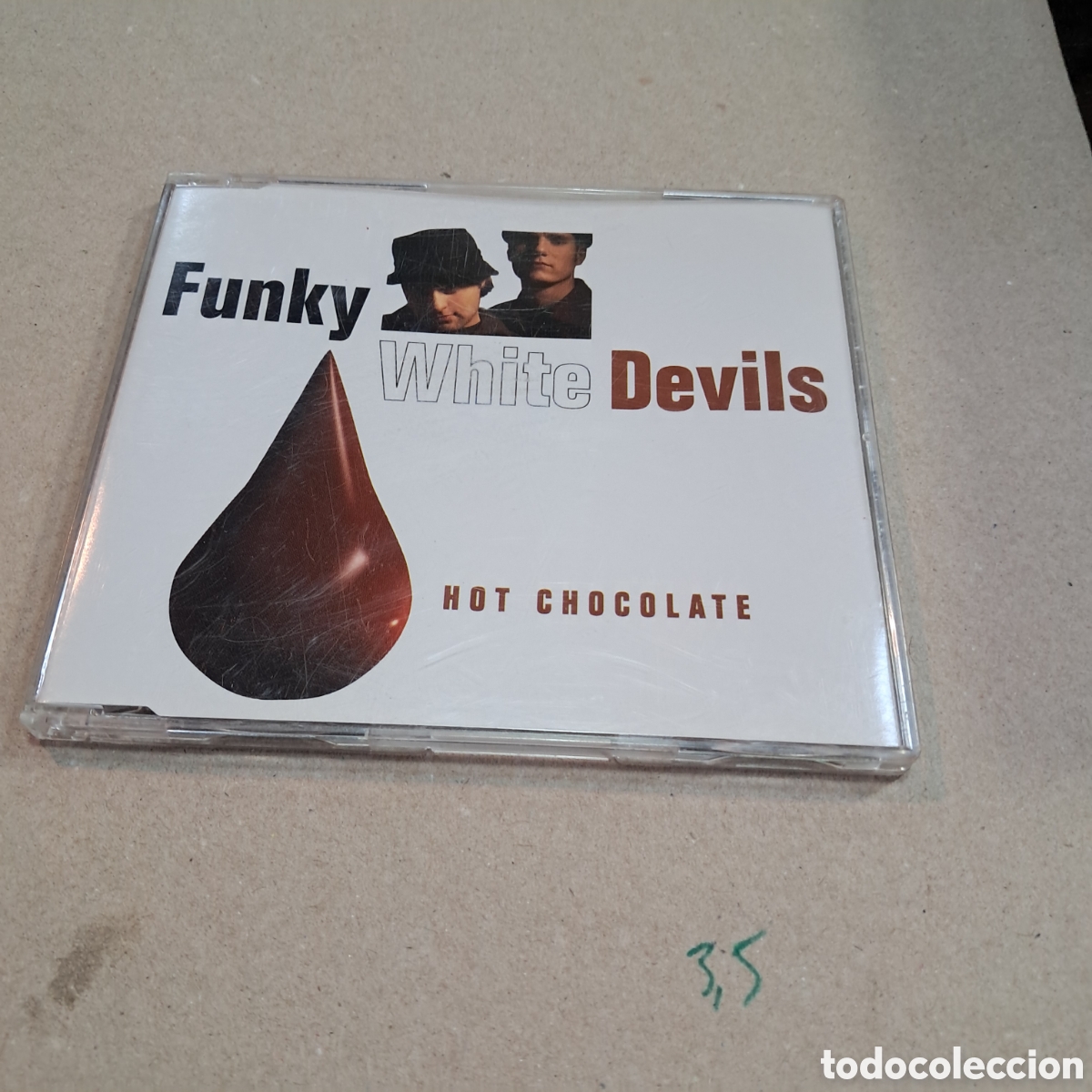 CDs de m&uacute;sica: Funky White Del visto, Hot chocolate