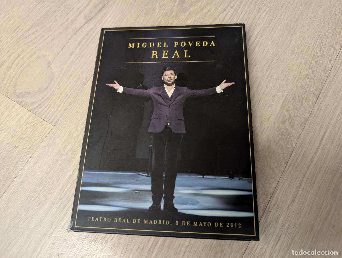 CDs de m&uacute;sica: MIGUEL POVEDA - REAL .. TEATRO REAL DE MADRID .. CD+DVD + LIBRETO ..BOX - 2012 - NO LLEVA DVD.