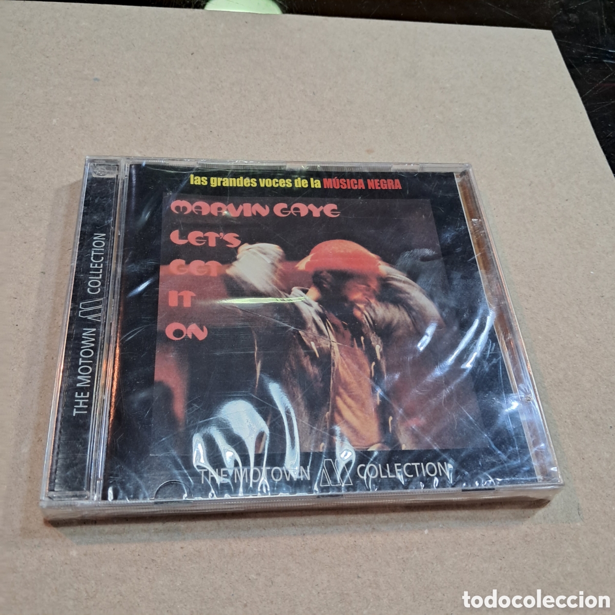 CDs de m&uacute;sica: CD MARVIN GAYE, LET&rsquo;S GET IT ON. Cd nuevo, precintado. LAS GRANDES VOCES DE LA M&Uacute;SICA NEGRA