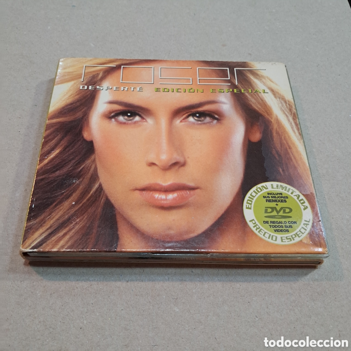 CDs de m&uacute;sica: ROSER Desperte EDICION ESPECIAL CD + DVD DEL A&Ntilde;O 2003 REMIXES VIDEOS ACUSTICO 17 TEMAS + 6 VIDEOS