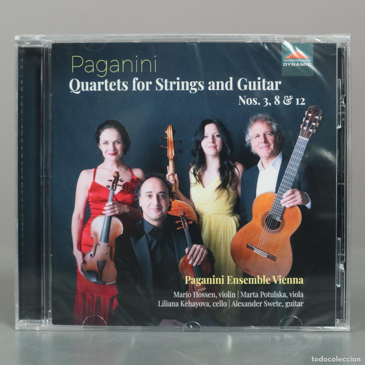 CD di Musica: CD. Paganini: Quartets for Strings and Guitar Nos. 3, 8 & 12 - Paganini Ensemble Vienna . PRECINTADO