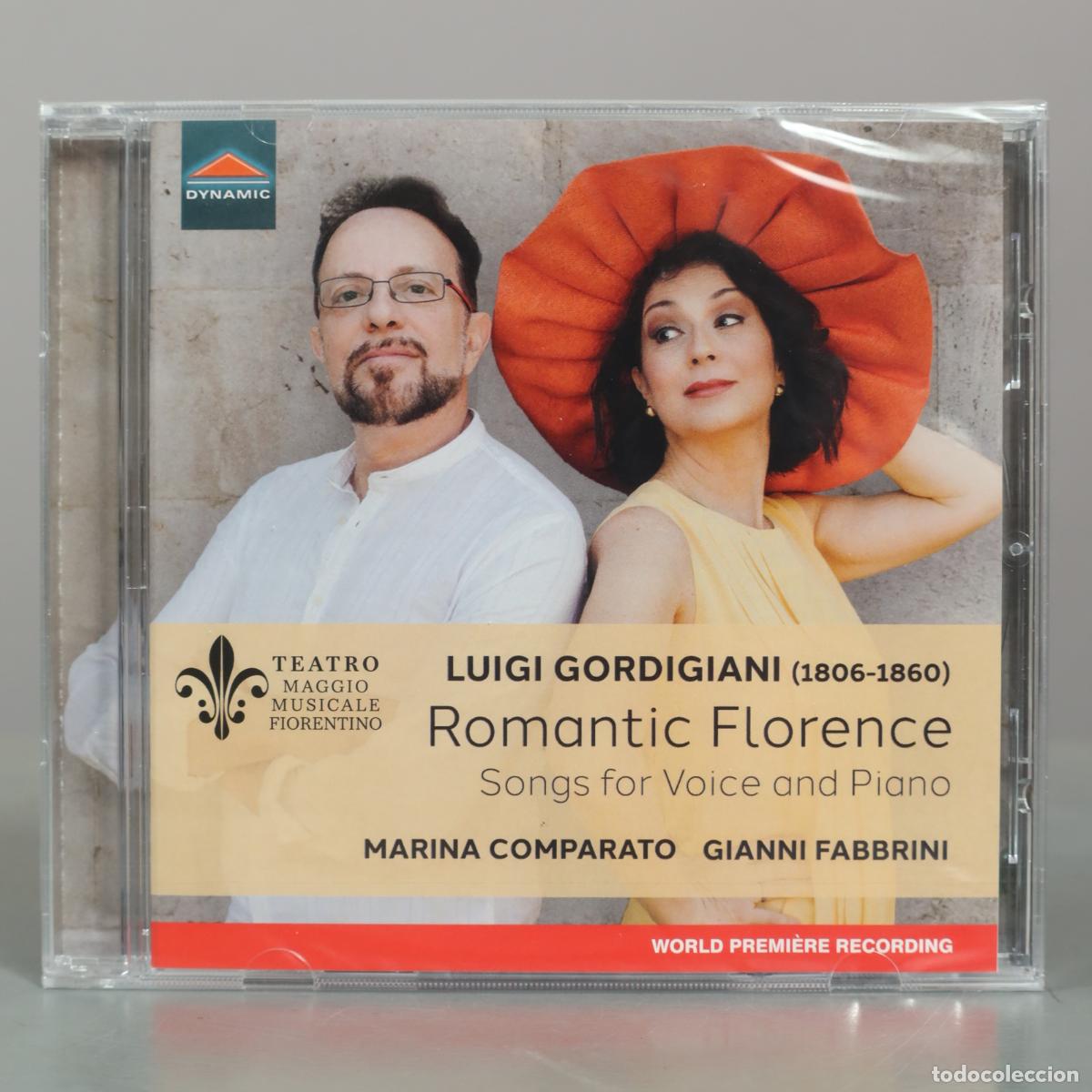 CD di Musica: CD. Luigi Gordigiani: Romantic Florence - Songs for Voice and Piano - Marina Comparato, . PRECINTADO
