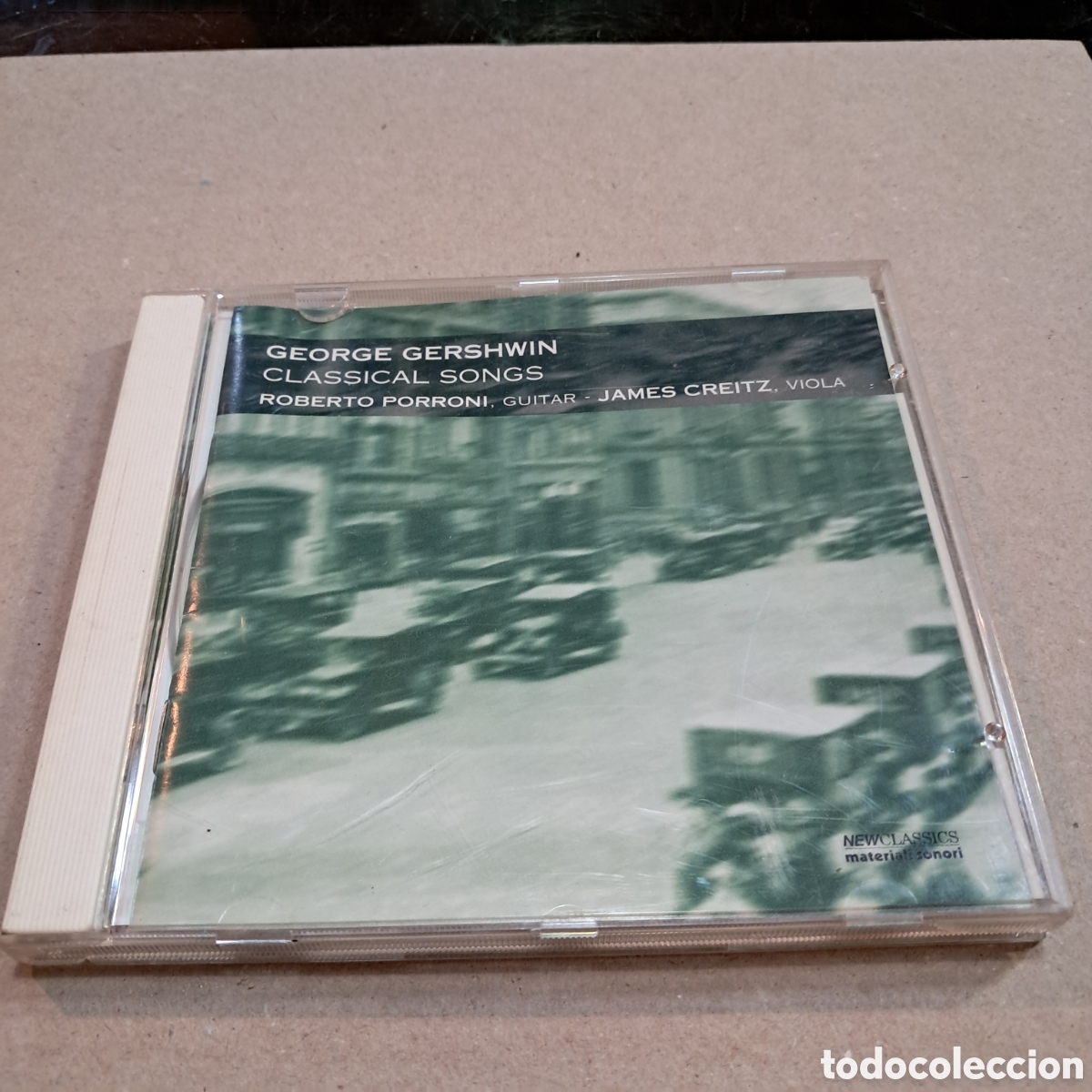 CDs de m&uacute;sica: George Gershwin, Cl&aacute;sicos songs, Roberto Porroni, Compact disc, Cd