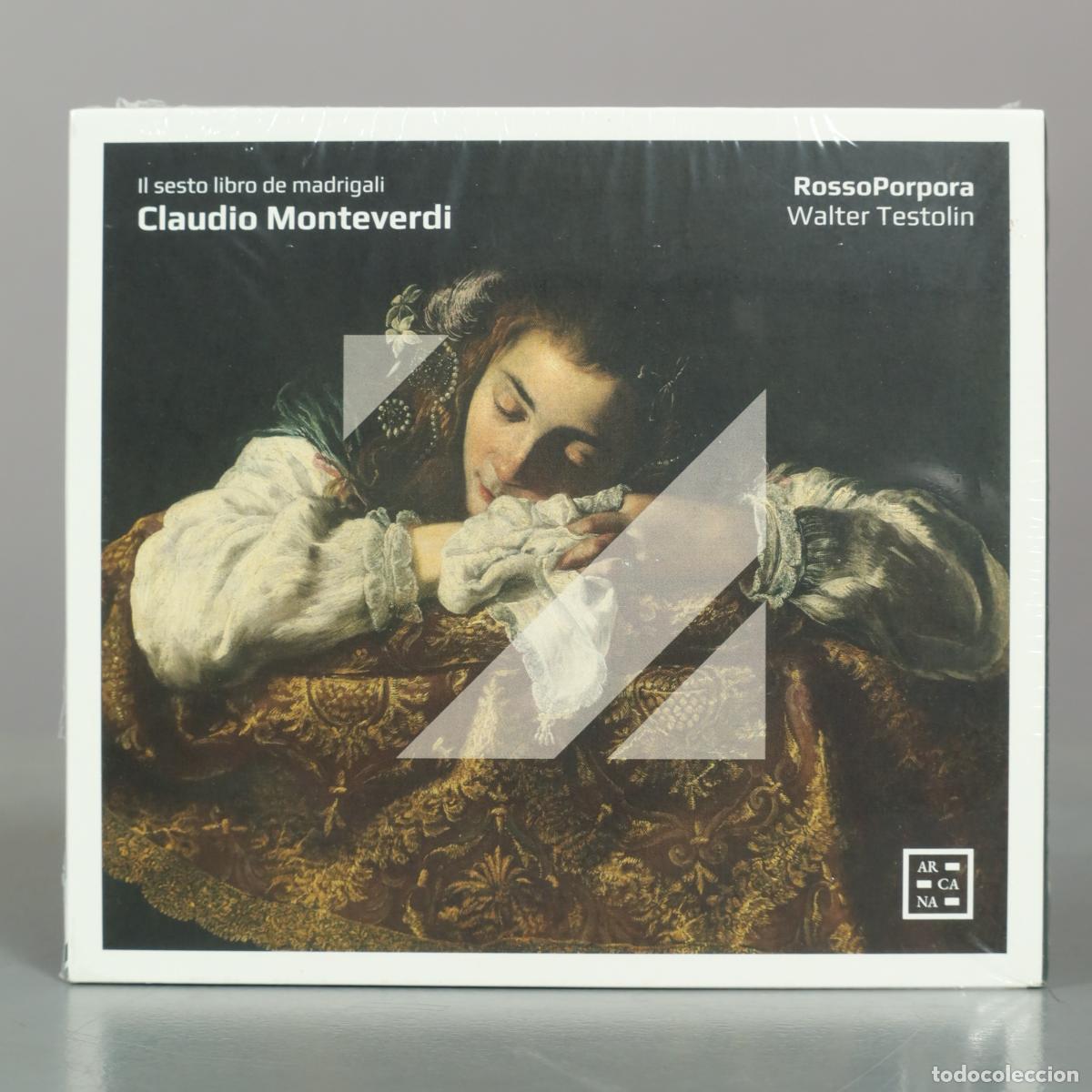 CD di Musica: CD. Il sesto libro de madrigali - Claudio Monteverdi, RossoPorpora, Walter Testolin . PRECINTADO