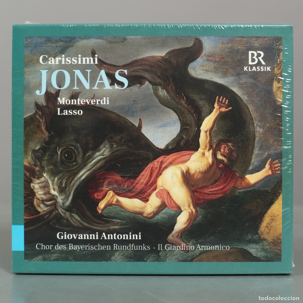 CDs de m&uacute;sica: CD. Carissimi: Jonas - Monteverdi, Lasso - Giovanni Antonini, Chor des Bayerischen . PRECINTADO