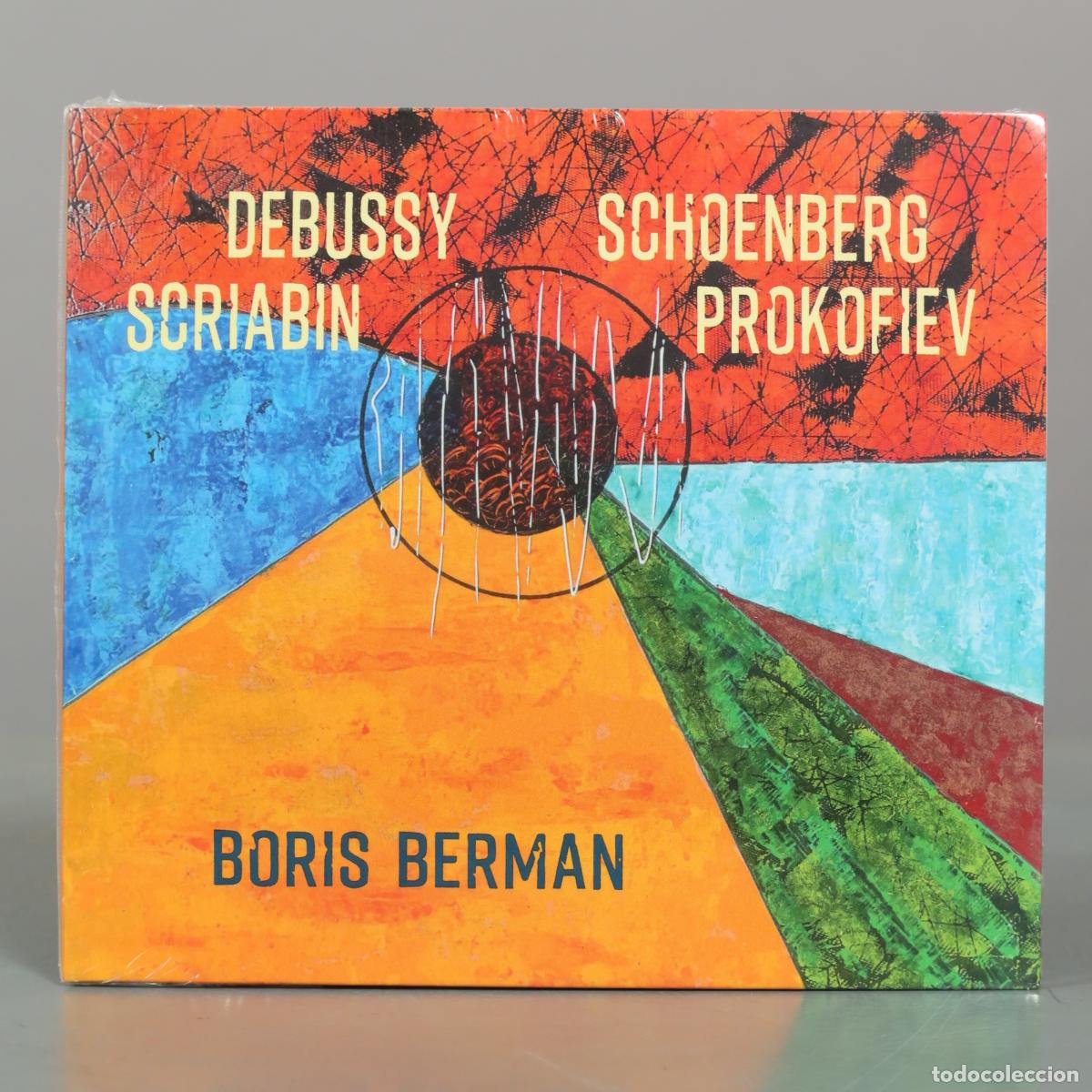 CDs de m&uacute;sica: CD. Debussy, Schoenberg, Scriabin, Prokofiev - Boris Berman . PRECINTADO