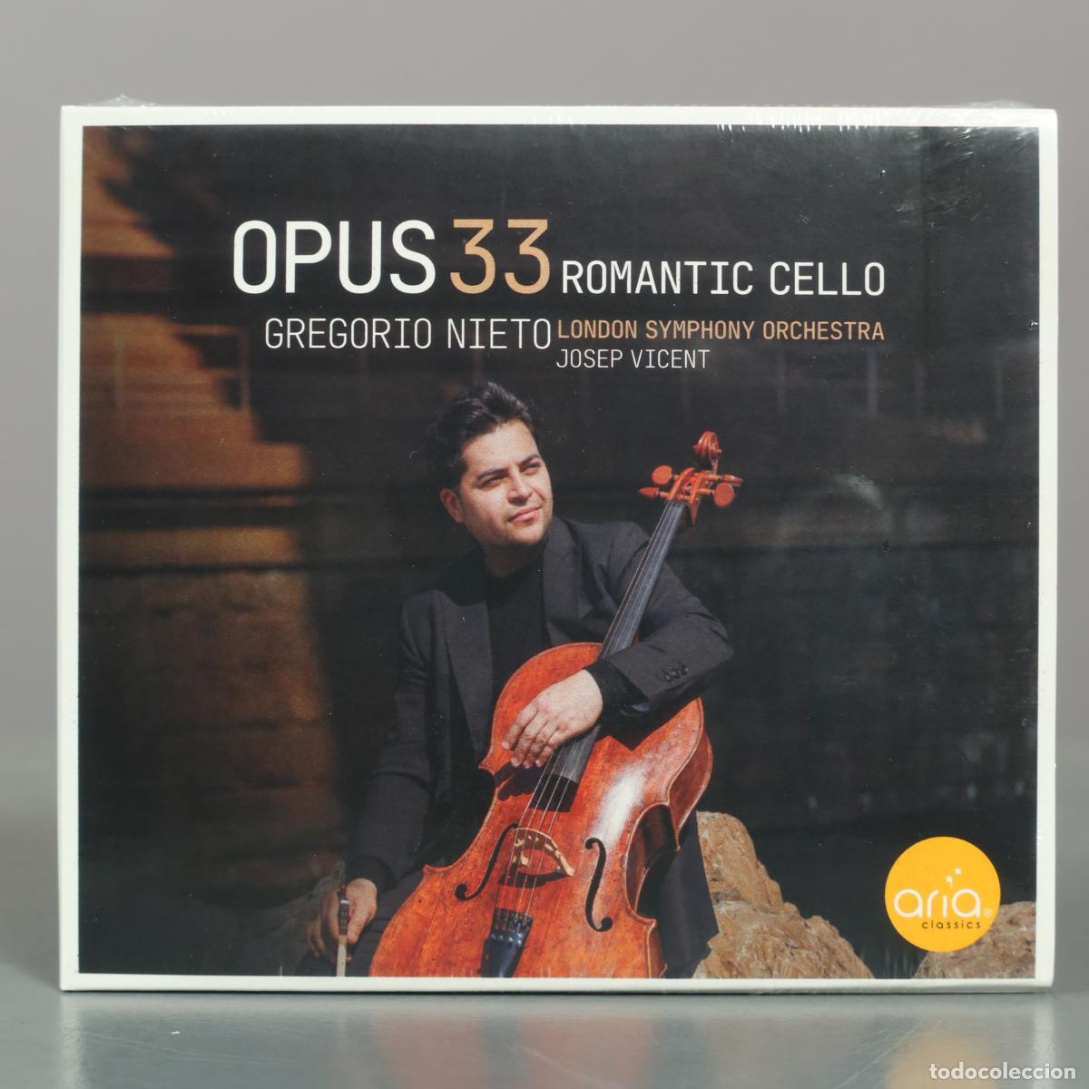 CDs de m&uacute;sica: CD. Opus 33 Romantic Cello - Gregorio Nieto, London Symphony Orchestra, Josep Vicent . PRECINTADO