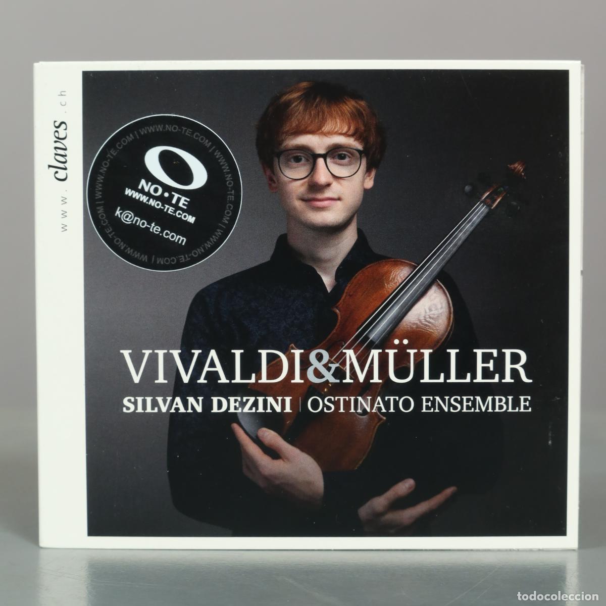 CDs de m&uacute;sica: cd. Vivaldi & M&uuml;ller - Silvan Dezini, Ostinato Ensemble
