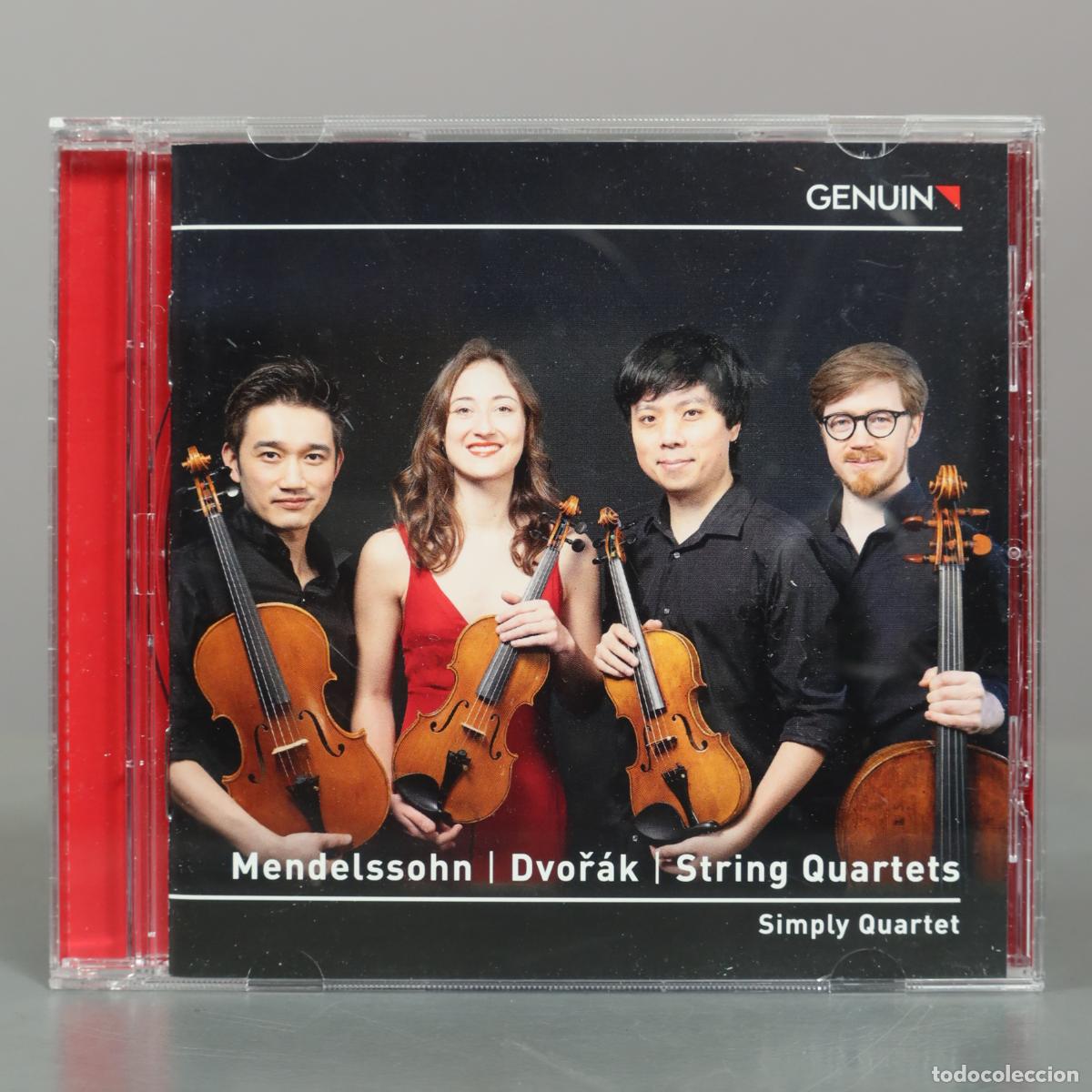 CDs de m&uacute;sica: CD. Mendelssohn | Dvoř&aacute;k | String Quartets - Simply Quartet