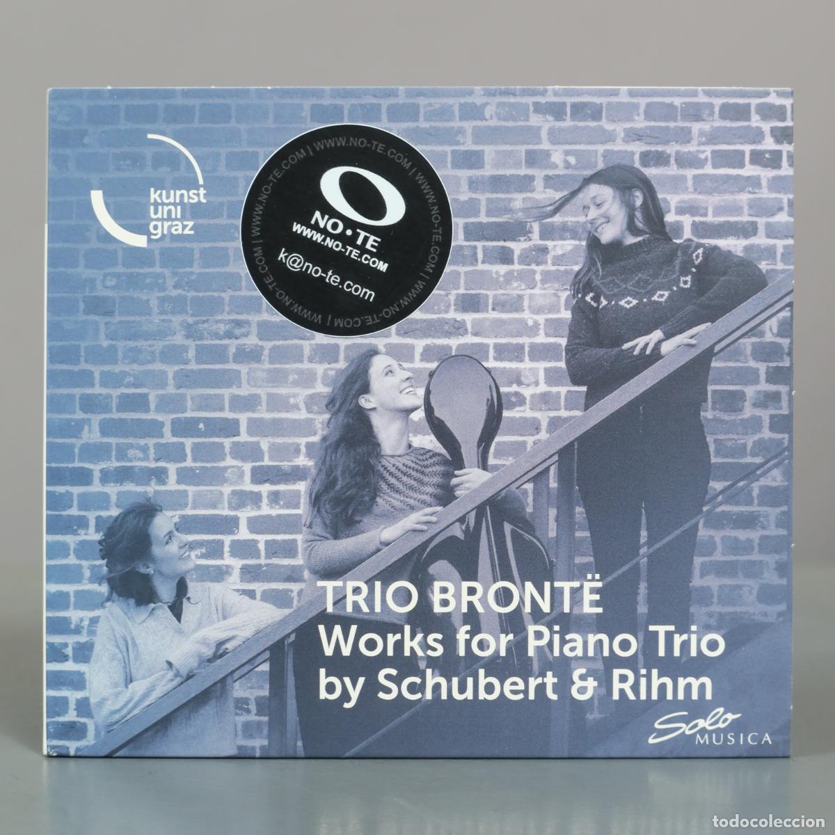 CDs de m&uacute;sica: CD. Works for Piano Trio by Schubert & Rihm - Trio Bront&euml;