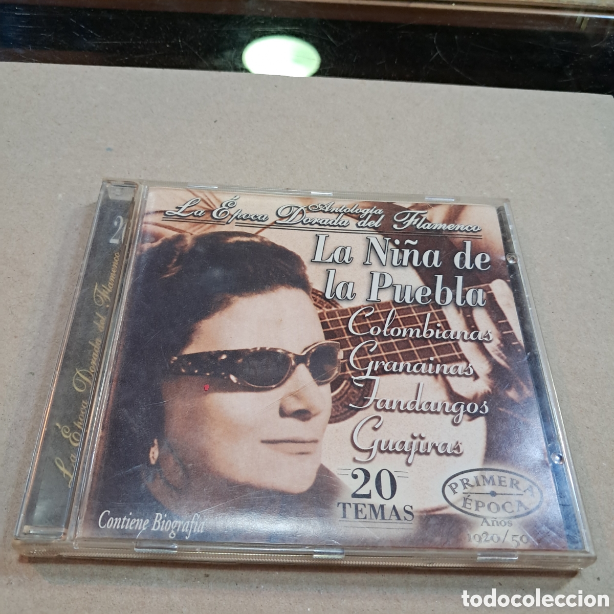 CDs de m&uacute;sica: CD. La Ni&ntilde;a De La Puebla. La Epoca Dorada Del Flamenco. 20 TEMAS, Cd