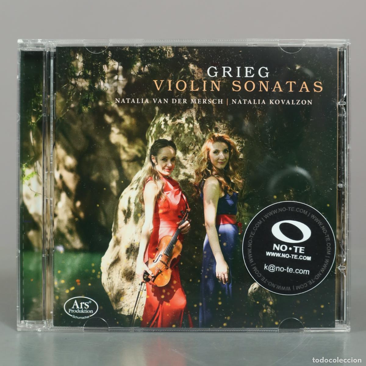CDs de m&uacute;sica: CD. Grieg : Sonates pour violon et piano Num&eacute;ro 1 &agrave; Num&eacute;ro 3