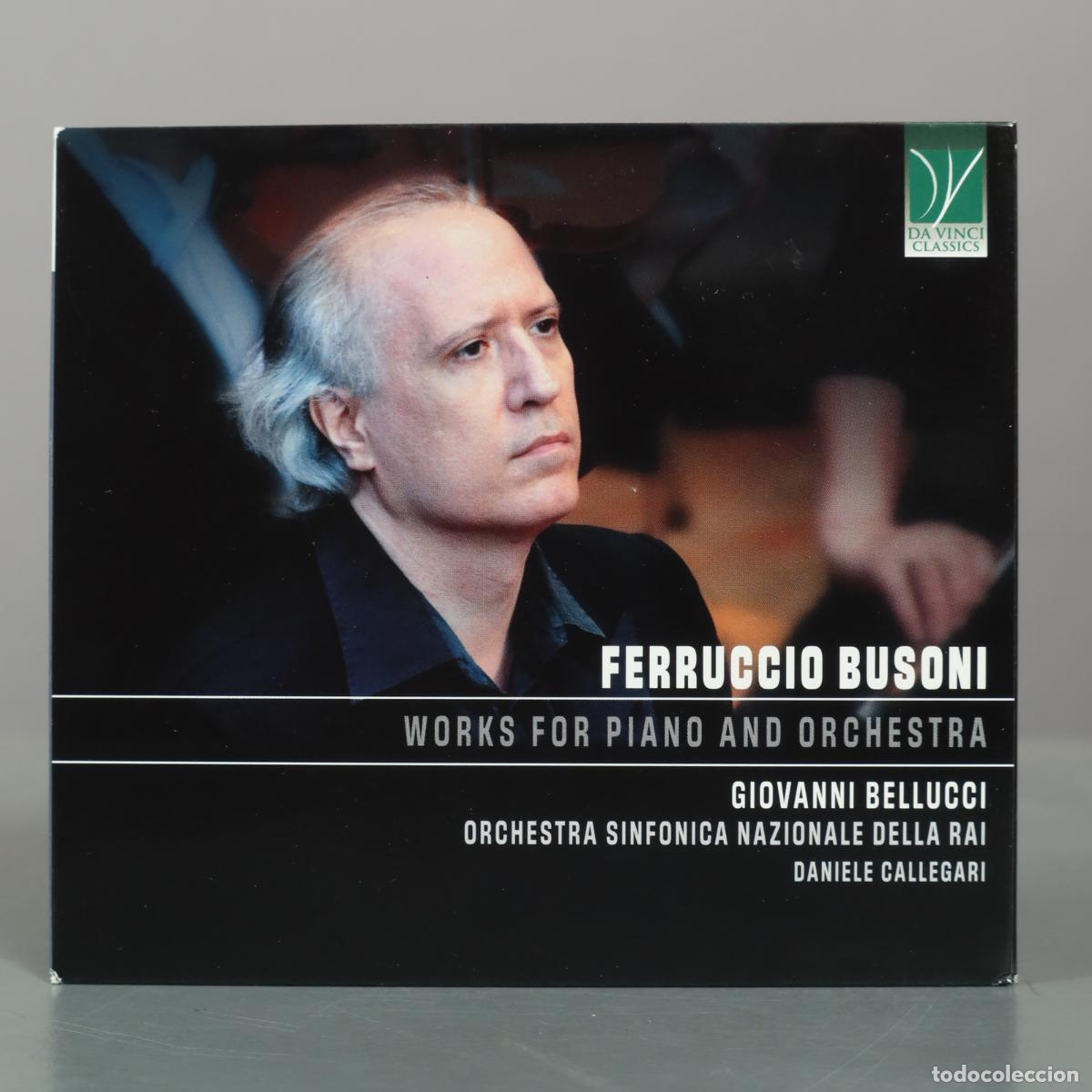 CDs de m&uacute;sica: CD. Ferruccio Busoni: Works for Piano and Orchestra - Giovanni Bellucci, Orchestra Sinfonica