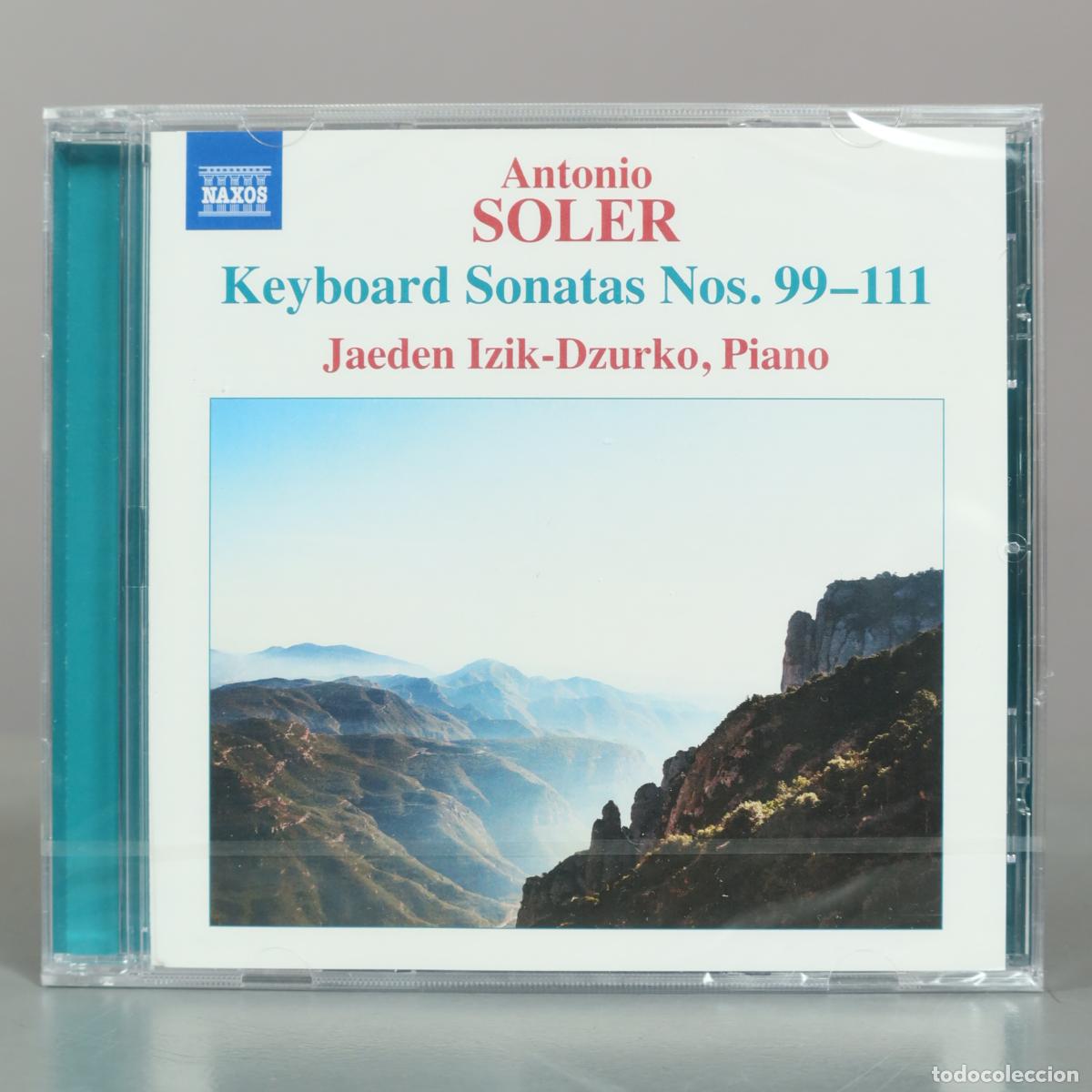 CDs de m&uacute;sica: CD. Soler: Sonatas para piano n&ordm;. 99: 111 . JAEDEN IZIK-DZURKO . PRECINTADO