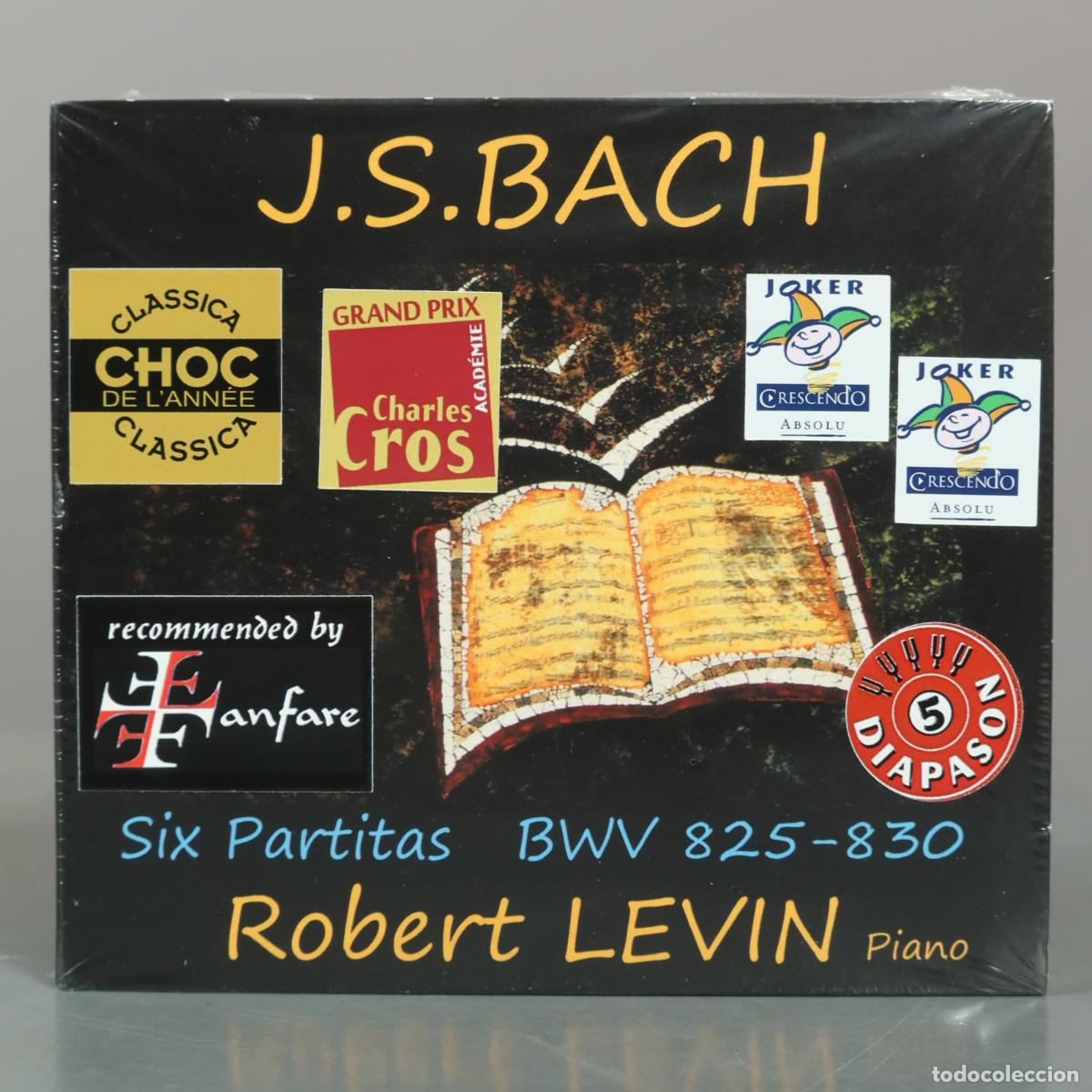 CDs de Musique: CD. Six Partitas BWV 825-830 - J.S. Bach, Robert Levin . PRECINTADO