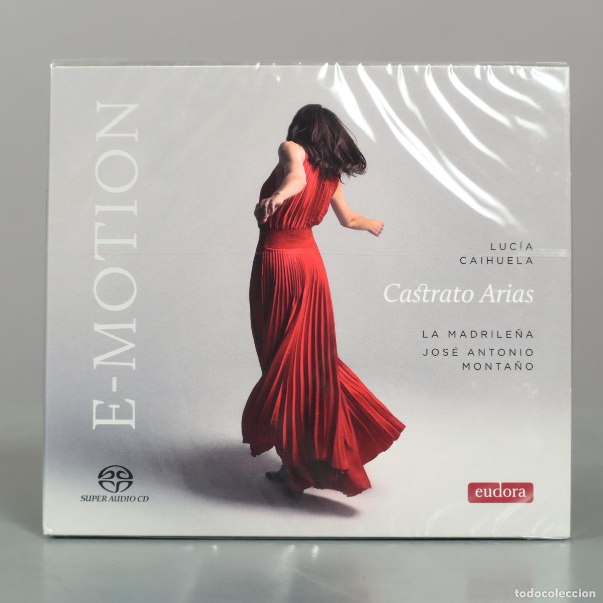 CDs de Musique: CD. E-Motion: Castrato Arias - Luc&iacute;a Caihuela, La Madrile&ntilde;a, Jos&eacute; Antonio Monta&ntilde;o . PRECINTADO