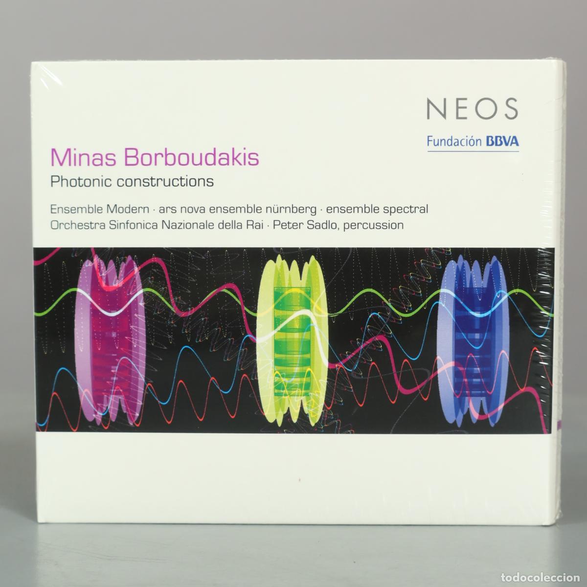 CDs de m&uacute;sica: CD. Photonic Constructions. Minas Borboudakis . PRECINTADO