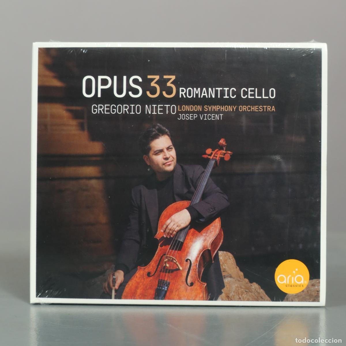 CDs de m&uacute;sica: CD. Opus 33 Romantic Cello - Gregorio Nieto, London Symphony Orchestra, Josep Vicent . PRECINTADO