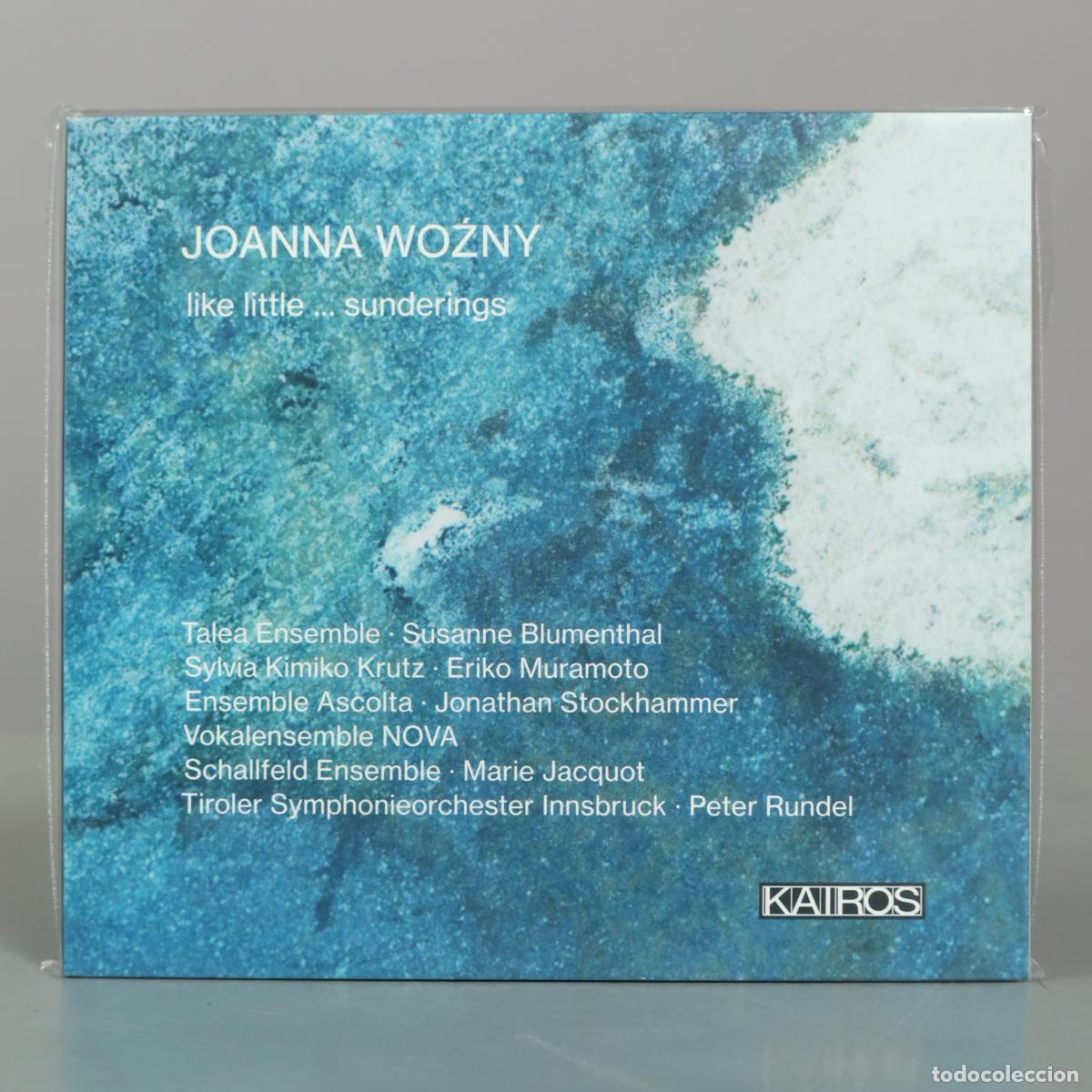 CDs de m&uacute;sica: CD. Joanna Woźny: like little &hellip; sunderings - Talea Ensemble, Susanne Blumenthal, Sylvia . PRECINTADO