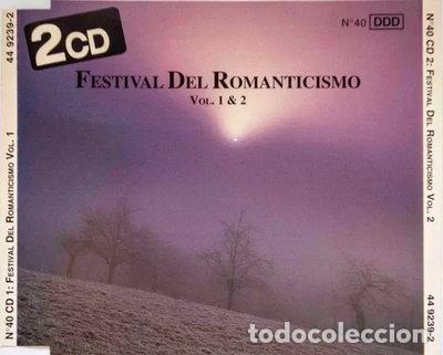 CDs de m&uacute;sica: Festival Del Romanticismo Vol. 1 & 2- 0036244923928