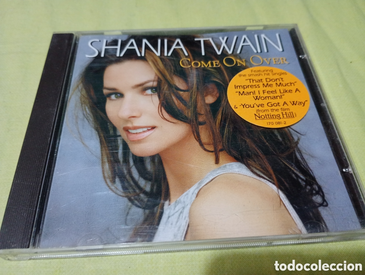 CDs de m&uacute;sica: Shania Twain CD come on over