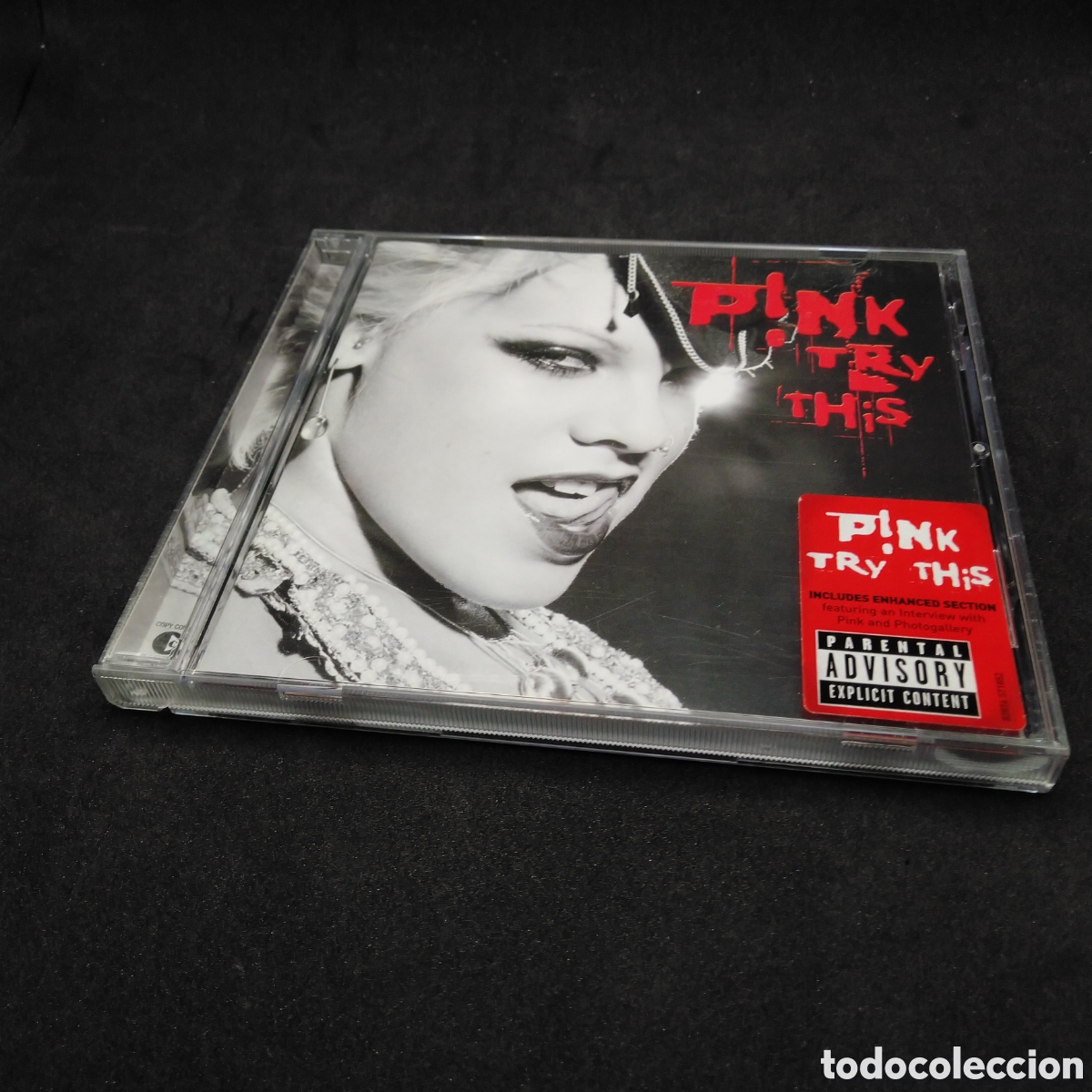 CDs de Musique: P!NK - TRY THIS - 2003- CD - DISCO VERIFICADO - PINK