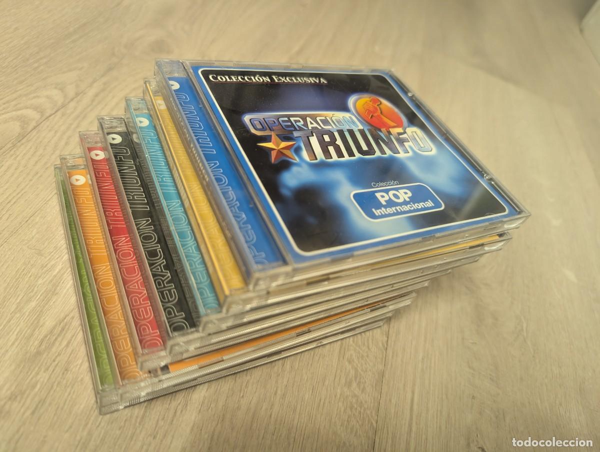 CDs de m&uacute;sica: COLECCION EXCLUSIVA DE OPERACION TRIUNFO .. 8 CD&acute;S - TODOS LOS ESTILOS UN EN CADA CD - COMO NUEVOS