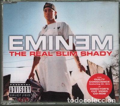 CDs de m&uacute;sica: The Real Slim Shady- 0606949737924
