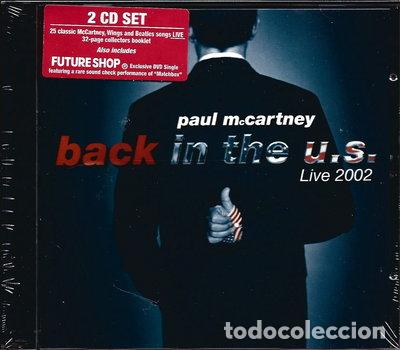 CDs de m&uacute;sica: Back in the U.S. Live 2002- 0724354231827