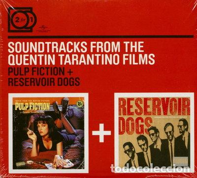 CDs de m&uacute;sica: Soundtracks From The Quentin Tarantino Films Pulp Fiction + Reservoir Dogs- 0600753270417