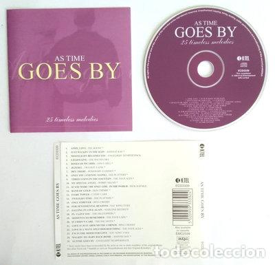 CDs de m&uacute;sica: As Time Goes By: 25 Timeless Melodies- 5020959333924