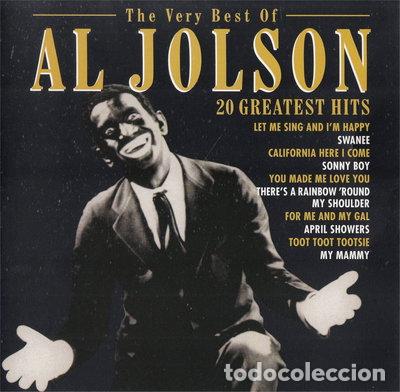 CDs de m&uacute;sica: The Very Best of Al Jolson: 20 Greatest Hits- 5014293613026