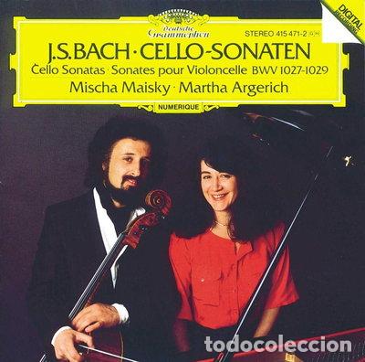 CDs de m&uacute;sica: Bach: Cello Sonatas BWV 1027-1029- 0028941547125