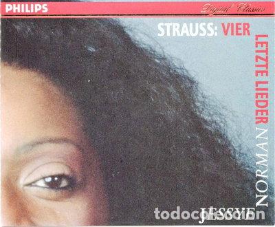 CDs de m&uacute;sica: Vier letzte Lieder / 6 Orchesterlieder- 0028944203226