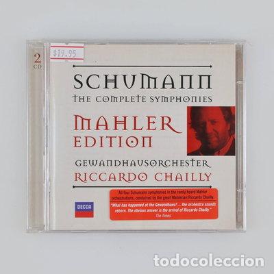 CDs de m&uacute;sica: Schumann: The Complete Symphonies (Mahler Edition)- 0028947800378