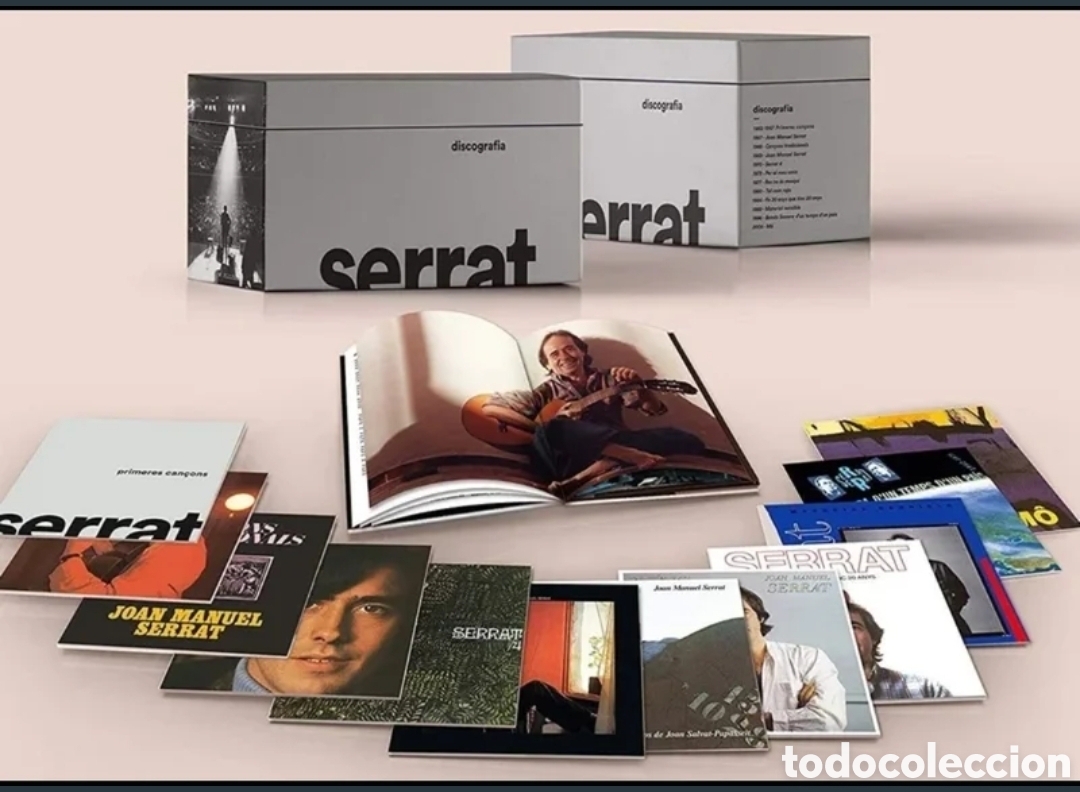 CDs de m&uacute;sica: Box Set 13 Cds Serrat en Catal&aacute;n