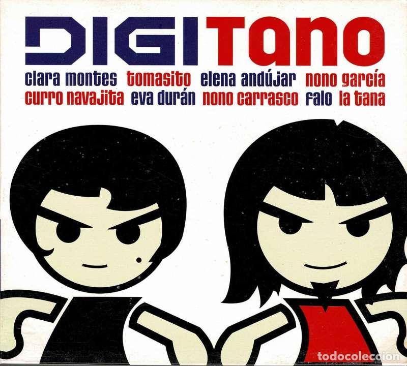 CDs de m&uacute;sica: Clara Montes, Tomasito, Elena And&uacute;jar, Nono Garc&iacute;a - Digitano. CD