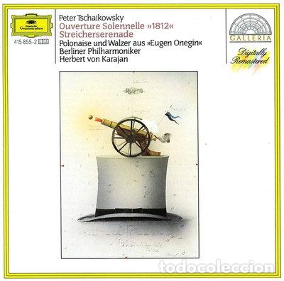 CDs de m&uacute;sica: Tchaikovsky: Overture Solennelle &rdquo;1812&rdquo; / Serenade For Strings- 0028941585523
