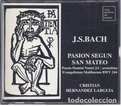 CDs de m&uacute;sica: Pasi&oacute;n seg&uacute;n San Mateo y San Juan- 0639842687928