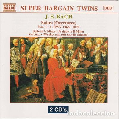 CDs de m&uacute;sica: Suites (Overtures) Nos. 1-5, BWV 1066 - 1070- 4891030520158