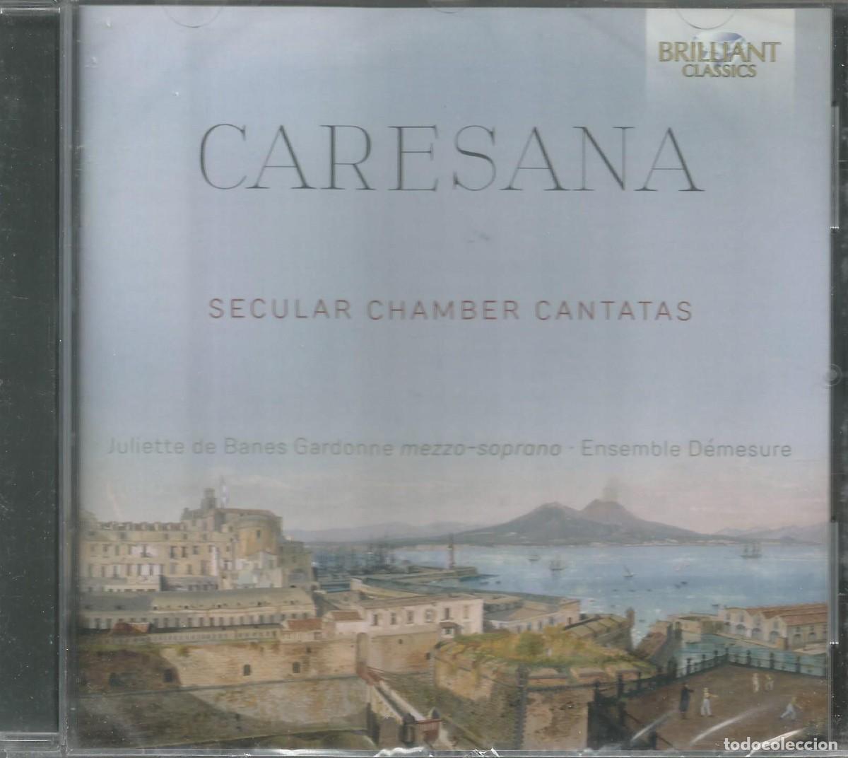 CDs de m&uacute;sica: Caresana &ndash; Secular Chamber Cantatas (Brilliant, 2019)- Juliette De Banes Gardonne Ensemble D&eacute;mesure