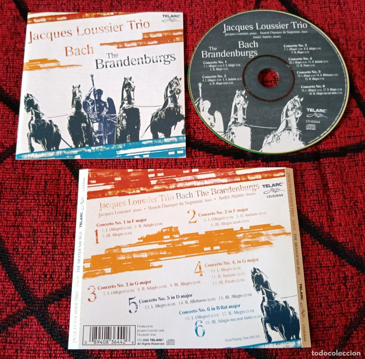 CDs de m&uacute;sica: JACQUES LOUSSIER TRIO ** Bach The Brandenburgs ** CD 2006 AUSTRIA